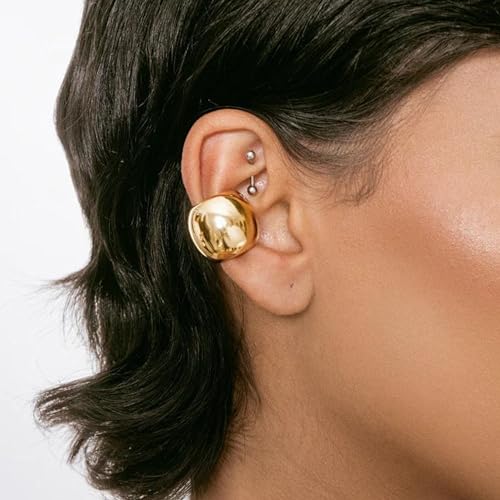 Ettika Ear Cuff. Earrings For Women. Ear Cuffs For Women Non Piercing, 18k Gold or Rhodium Plated Ear Cuff. Cuff Earrings2