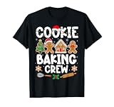 Cookie Baking Crew for Women Kids Men Boy Family Christmas T-Shirt