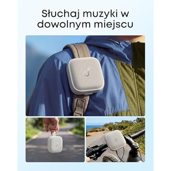 Портативная колонка Soundcore Boom Go 3i от Anker звук 15 Вт 24 часа воспроизведения степень защиты от воды IP68 BassUp 2.0 функция аварийной зарядки Bluetooth 6.0 белый