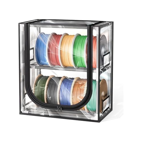 Support bobine imprimante 3D transparent : finis les filaments poussiéreux