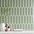 VaryPaper 10 Sheets 12''x12'' Sage Green Long Hexagon Peel and Stick Backsplash for Kitchen Bathroom Waterproof Sticky Vinyl Backsplash Self Adhesive Wall Tiles Back Splash Stick on Tiles for Shower