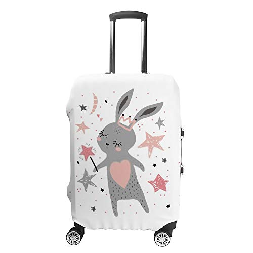 Housse de protection bagages voyage lapin pour vacances et week-ends