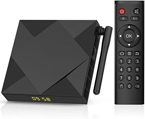 DOOK Android 10.0 TV Box,Smart Media Player Allwinner H616 64-bit Quad core ARM Cortex-A53 CPU 4GB RAM 64GB ROM Support 2.4/5.0G Band WiFi/H.265/ USB 3.0/ 100M LAN/ 3D/ 8K Ultra HD