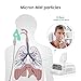 Nebulizer Machine for Adults & Kids - Portable Nebulizer Machine for Breathing with Mouthpiece and Mask, Desktop Compressor Nebulizer & Jet Nebulizers for Home Use Hailie Sensor NF0106