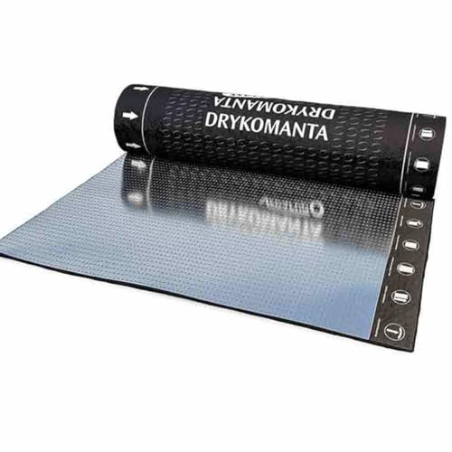 Manta Asfáltica Drykomanta Poliéster Tipo Ii B 3mm Alumínio Dryko Alumínio