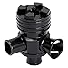 Universal Adjustable Turbo Blow Off Valve,Turbo Splitter Valve,Recirculating Dump Valve Kit Compatible with GTi Golf Audi Beetle Jetta A3 A4 A6 TT 1.8T, By LIYYOO