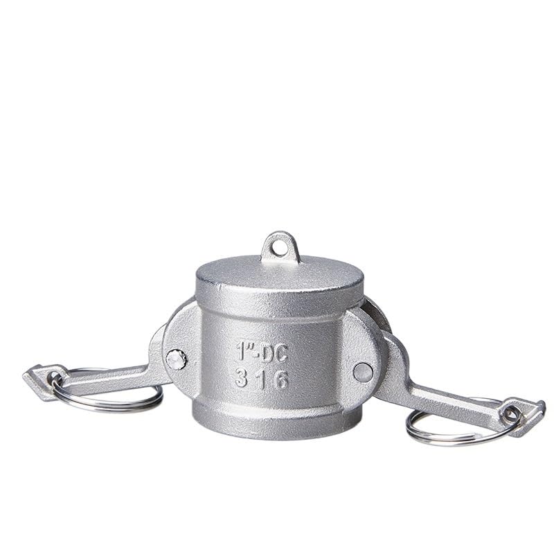 1PC 1/2 "3/4" 1 “ 304 in Acciaio Inox Irrigatore da Giardino Camlock Raccordo Adattatore Barb Sgancio Rapido for Pompe Hose raccordi(DC,1")