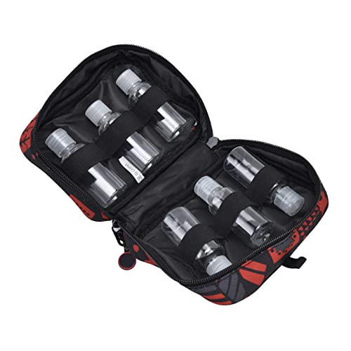 Kit de temperos para viagem, recipientes de especiarias para acampamento com bolsa de armazenamento
