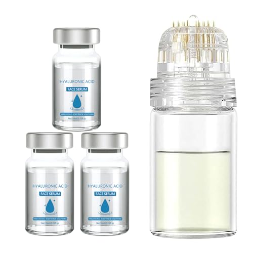 FunnAura 3PCS Facial System for Micro Infusion Beauty Micro Lips Infusion System Kit for All Skin Types, 3.33 ml (Pack of 3)