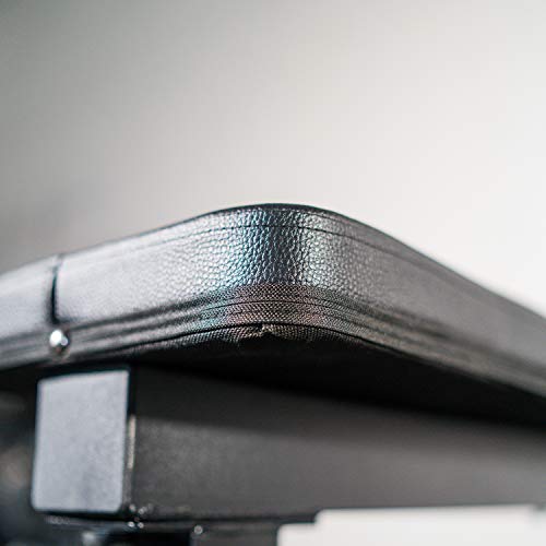 Titan Fitness Tri-Pod Competition Flat Workout Bench, Rated 1,000 lb Weight Training Utility Bench