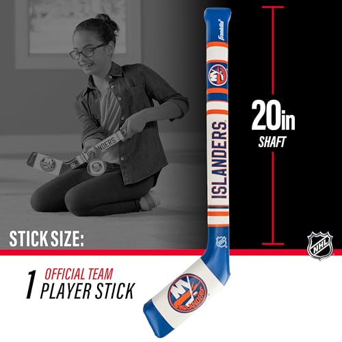 Image of Franklin Sports NHL Team Mini Soft Hockey Stick Set - NHL Team Soft Foam Mini Hockey Stick and Ball - Great Toy for Kids