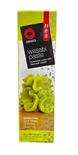 Obento Wasabi Paste, Meerrettichpaste mit Wasabi (6x43 g)