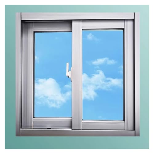 Ventana corredera con marco de aleación de aluminio para sótano, baño, gallinero, loft y garaje de repuesto