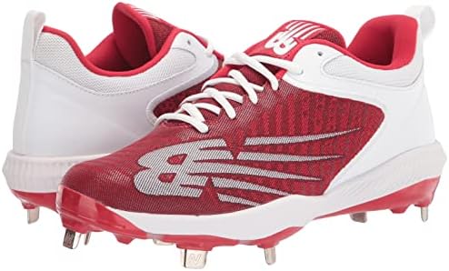 New Balance Men's FuelCell 4040 V6 Metal Baseball Shoe, Team Red/White, 7.5 | Image 6