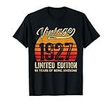 Photo Gallery vintage 1927 93 anni impressionante retro 93° compleanno regali maglietta Photo Gallery vintage 1927 93 anni impressionante retro 93° compleanno regali maglietta