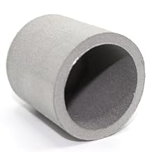 Stainless Steel Sintered Porous Cup Sintered Metal Powder Cartridge Metal Cup for Flow Control Gas-Liquid Filtration Accuracy 2m Spherical Bottom Factory Direct Customized