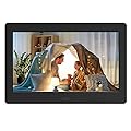 Digital Photo Frame with IPS Screen - Digital Picture Frame with 1080P Video, Music, Photo, Auto Rotate, Slide Show, Remote Control, Calendar, Time,1280x800, 16:9