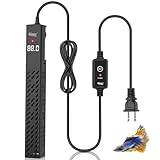 hygger Upgrade Ceramic Aquarium Heater, 500W...