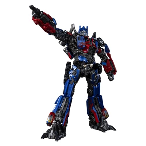 YOLOPARK Optimus Prime Transformer Toys AMK MINI WAVE3 Series Dark of the Moon Action Figure 12 CM Highly Articulated Model Kit with 2 Energy Swords Birthday for Kids Age 8 and Up