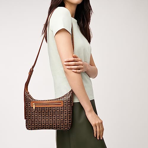 Fossil Women's Cecilia Leather Crossbody Purse Handbag for Women 6