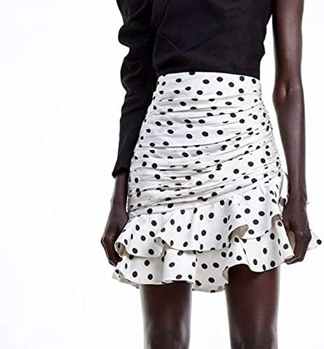 Polka dot ruffle skirt Clearance