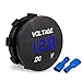 Voltmètre Moto, Esenlong Voiture Moto Led Affichage Numérique Voltmètre Dc Voltmètre 12V-24V pour Bateau Moto Camion Marine (Bleu)