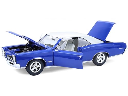 Modelo a escala 1:18 Pontiac GTO 1966 Barrier Blue