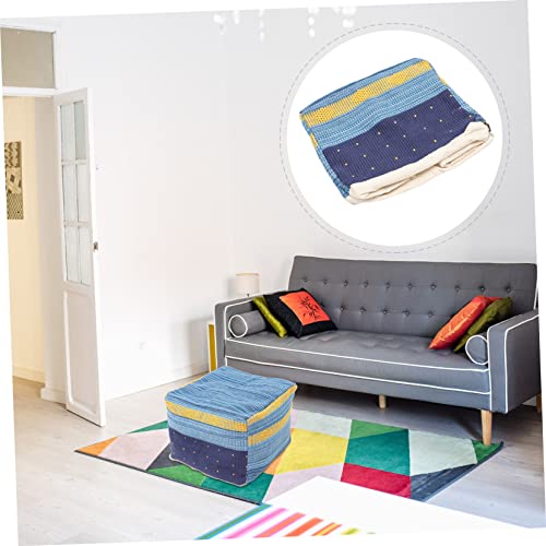 Housse de coussin salon pratique et lavable en coton-lin - 8