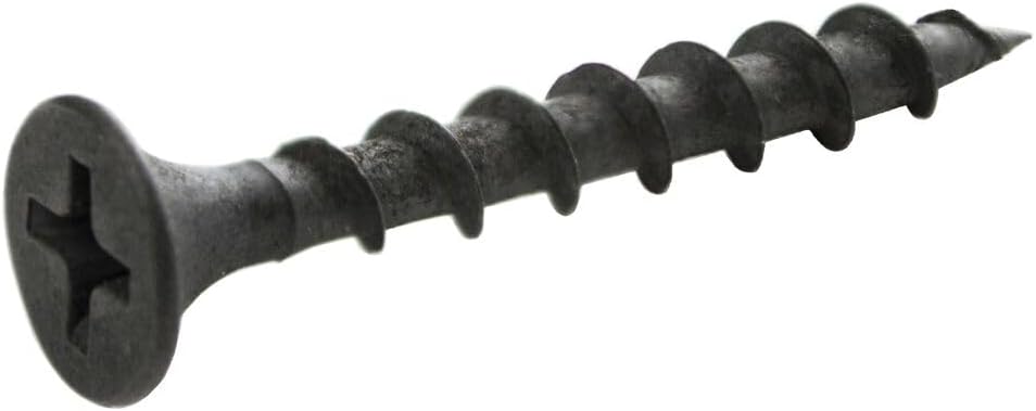 Grip-Rite 114CDWS5#6 X 1-1/4" Phillips Bugle Head Coarse Thread Sharp Point Drywall Screw, 5lb Box