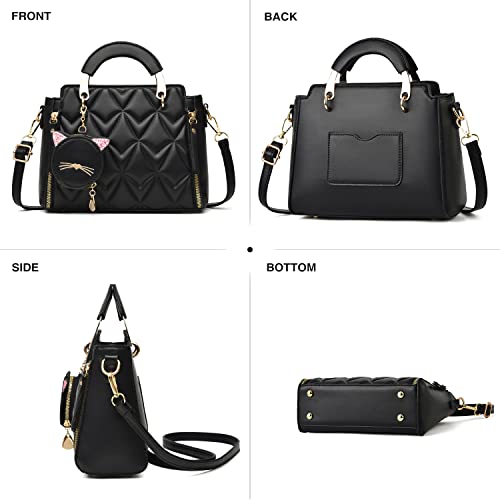 Image of Xiaoyu Fashion Purses and Handbags for Women Ladies Crossbody Bags Top Handle Satchel Shoulder Bags Small Totes