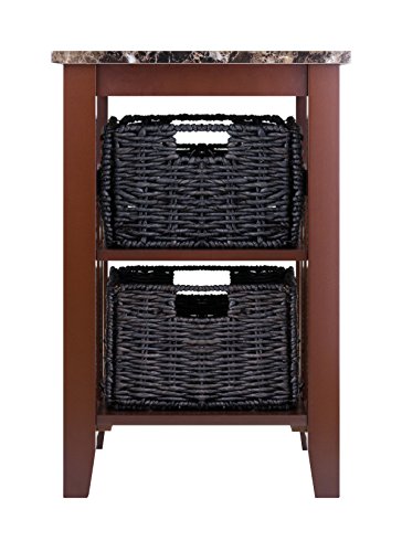 Winsome Zoey Accent Table, Chocolate #TOP3