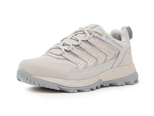 Image of Columbia Women's Strata Trail Low Waterproof Brown Hiking Shoe