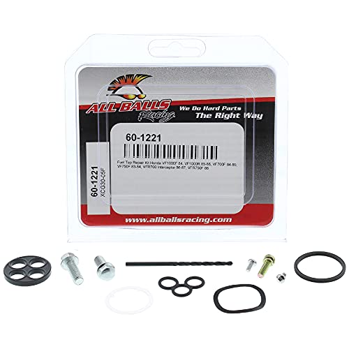 Image of All Balls Racing Fuel Tap Repair Kit 60-1221 Compatible With /Replacement For Honda VF1000F 1984, VF1000R 1985-1986, VF700F 1984-1985, VF750F 1983-1984, VFR700 Interceptor 1986-1987