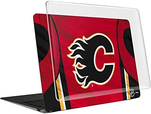 Skinit Case + Skin Compatible with MacBook Air 13in (2020) - Officially Licensed NHL Calgary Flames Home Jersey Design