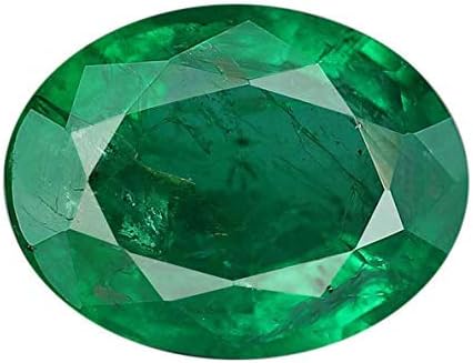 JAGDAMBA GEMS 6.00 ラッティ ザンビア エメラルド/パンナ アース マインドストーン 未加熱天然オリジナル認定 A