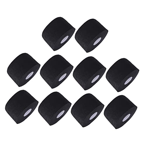 VICASKY 10pcs Stretchy Neck Bands Barber Neck Strips Disposable Gentle Adhesive Pre-cut for Hair Cutting Dyeing Waxing