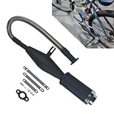 CUQFVAT Flexible Exhaust Muffler Extension...