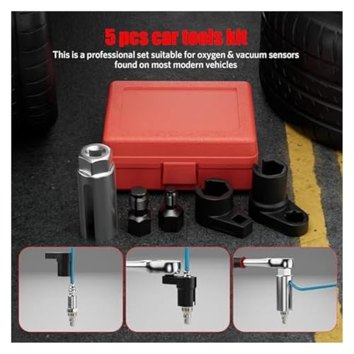 Kit de 5 Llaves para Sensor de Vacío y O2 Automotriz miniatura 4