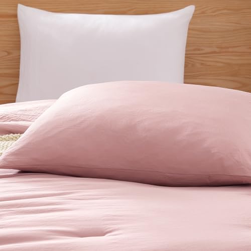 Twin/Twin XL Comforter Set-2 Pieces Soft Pink Comforter Dorm Bedding by WRENSONGE - Used condition - Image 5