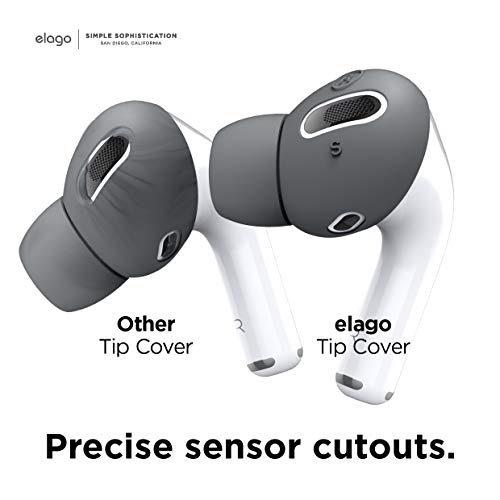 Elago EAPP-BUDSBA-DGY 6 Pairs Airpods Pro Earbuds Cover Plus thumb #3
