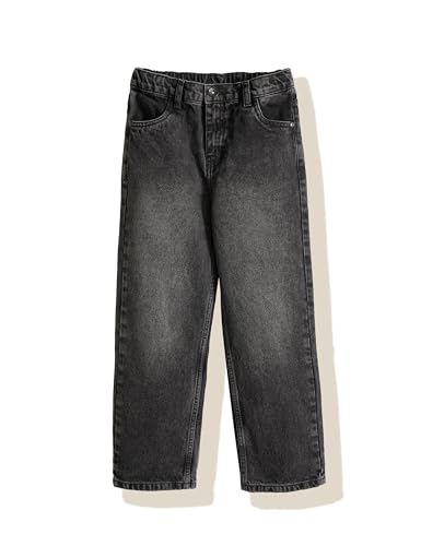 Image of Amazon Brand - Symbol Boys Cotton Baggy Fit Jeans | Casual Denim | Age 6-14 Years