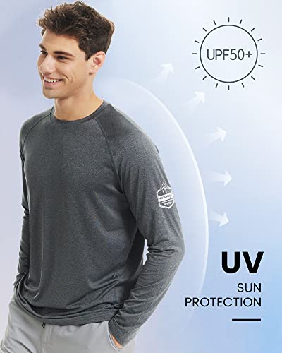 maamgic Rash Guard for Men Long Sleeve T Shirt Mens Swim Shirt UPF 50+ Quick Dry Surfing Tee2