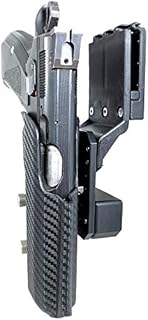 Uspsa Ipsc 3 gun Black Scorpion Gear, OWB Kydex Holster Pro Competition : Fits Cz Sp01 Shadow I - Full adjustable in all angles - adjustable retention - Completely legal in Uspsa Production Division