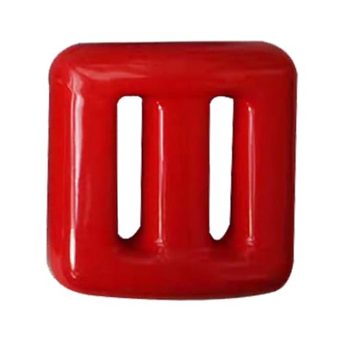 Tauchgewichte für Tauchen, 0,5 kg - 2 kg, Vinyl-Tauchgewichte, beschichtete Tauchgewichte, beschichtetes Blei, Tauchgewichte, Tauchgürtelgewichte für Freitauchen, Speerangeln, rot, 0,5 kg