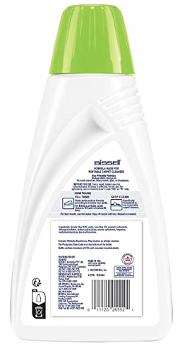 BISSELL Pet Natural Spot & Stain, Cleaning Solution for BISSELL SpotClean Portable Carpet Cleaners - Image 2