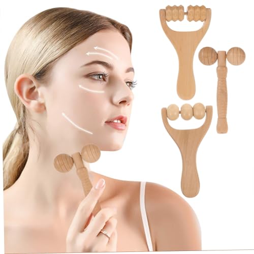 FOMIYES 3pcs Massage Roller Ergonomic Acupoint Massager Ergonomic Shoulder Massager Small Foot Massager Neck Massager Daily Use Foot Massager Household Shoulder Massager Home Accessory