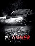  Black Audi TT Quarterly Planner for Men: Awesome Planner 120 pages 8.5x11\