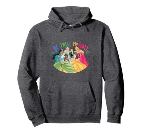 Disney Princess Be True Be You pullover hoodie sweat enfant à capuche rose