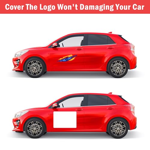 Image of 2 Pack Blank Car Magnets, 24 inch x 17 inch Car Door Magnets Signs, Rounded Corners Magnetic Vehicle Sign for Car to Advertise Business and Cover Company Logo, Prevent Car Scratches & Dents