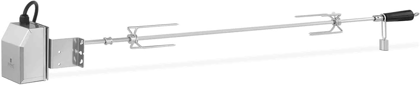 Royal Catering Elektrischer Drehspieß Grillspieß 140cm - Motorisiert Für Perfektes Grillgut